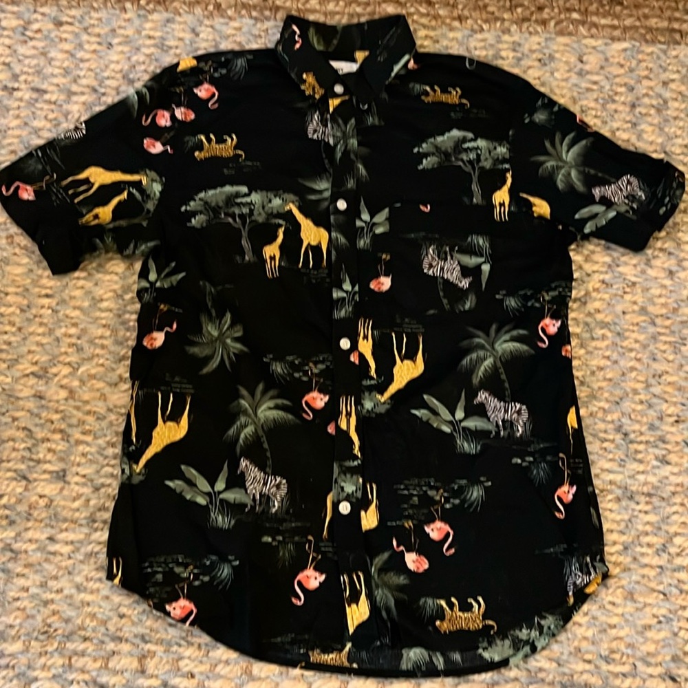 Old Navy Safari Animal Print, Slim Fit, Built-in Flex, Small